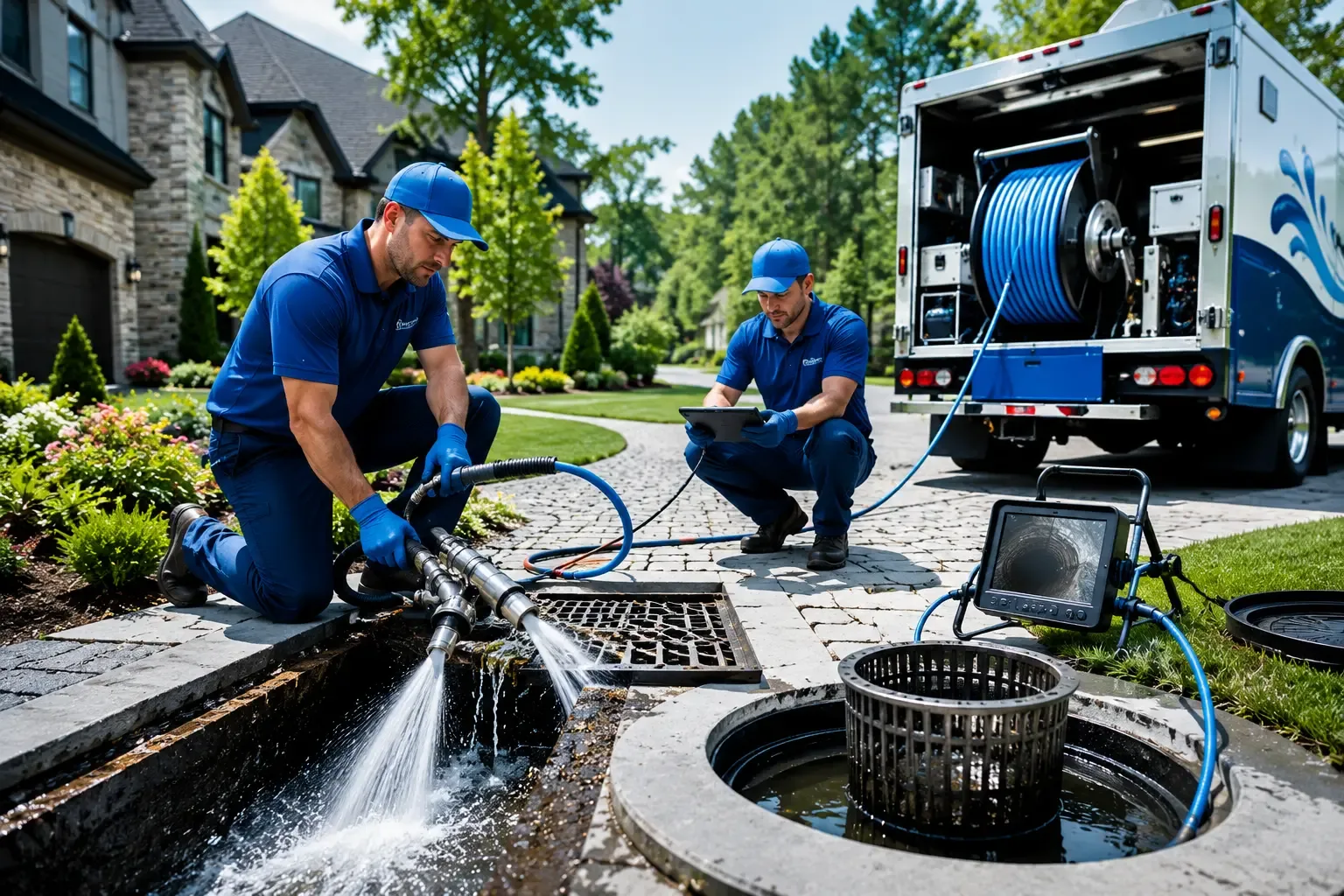Local outdoor drain cleaning professionals in Bartlett, KS