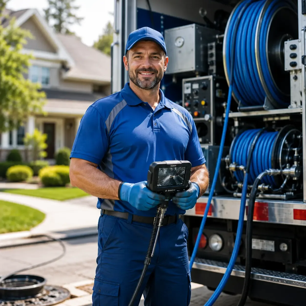 Local outdoor drain cleaning specialists in Bartlett, KS